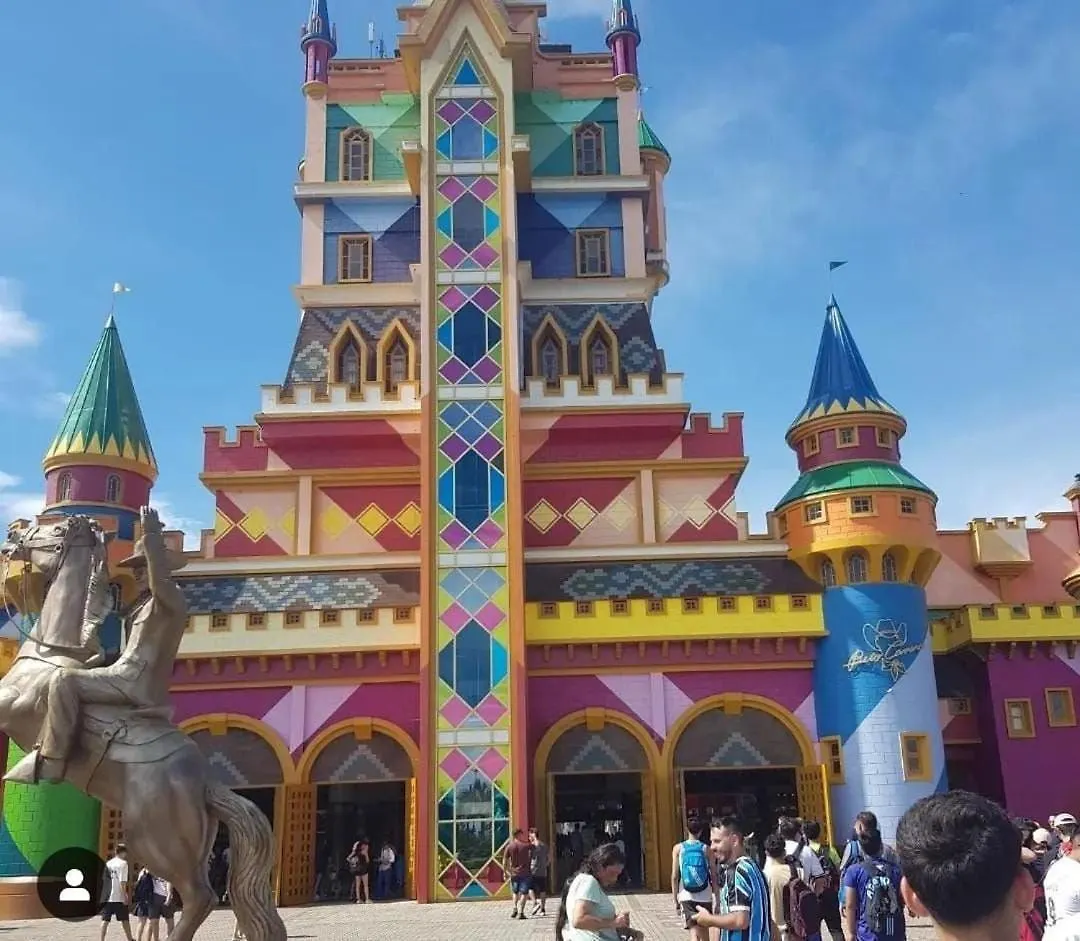 פנייה Cabana Com Ar Condicionado E Area De Cozinha E Banheiro Compartilhado A 10 Minutos Do Parque Beto Carrero 0*,  ברזיל